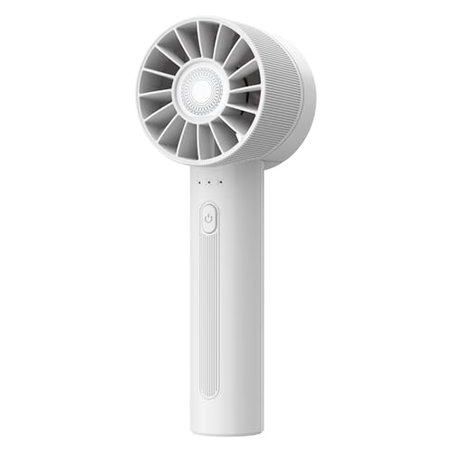 Mini Portable Handheld Fan, 3 Speeds, 2600mAh Battery