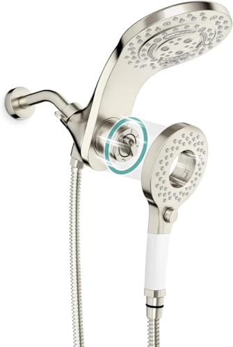 Magnetic Dual Shower Head with Handheld Sprayer Combo