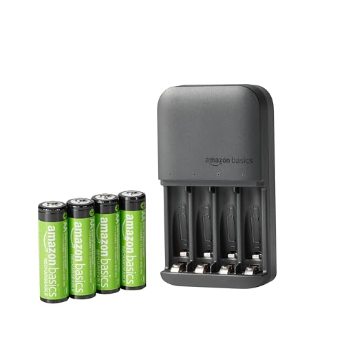 Amazon Basics 4-Bay AA/AAA Battery Charger Set