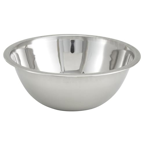 13 Quart Winco Stainless Steel Mixing Bowl Medium