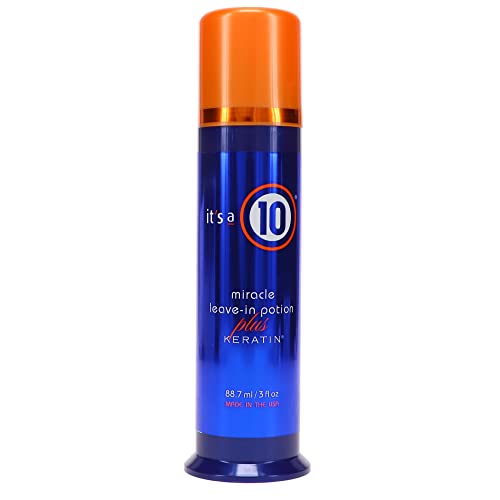 3 fl. oz. It's a 10 Miracle Leave-In Keratin Spray