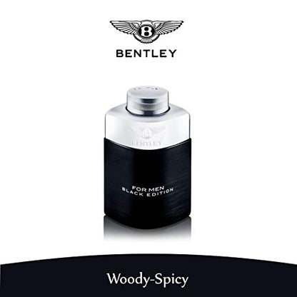 Bentley Bentley Black Edition Men EDP Spray 3.4 oz