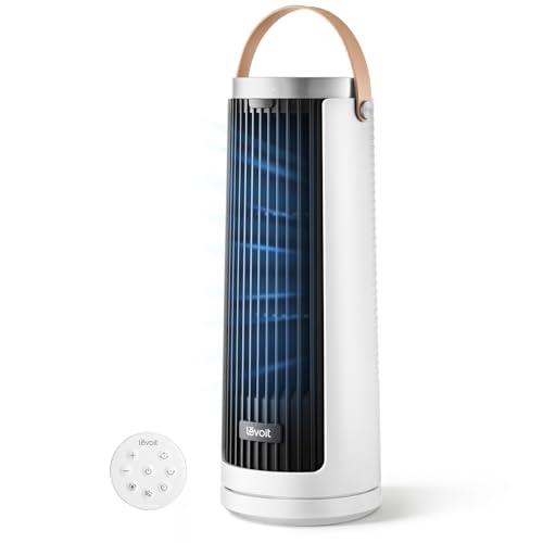 Levoit Quiet Portable Tower Desk Fan