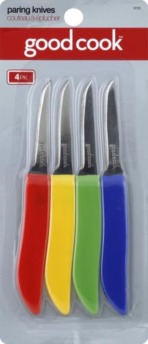 4-Pack GoodCook Paring Knife Set for Kitchen