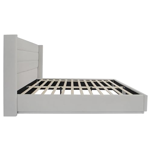 Christopher Knight Queen Upholstered Platform Bed