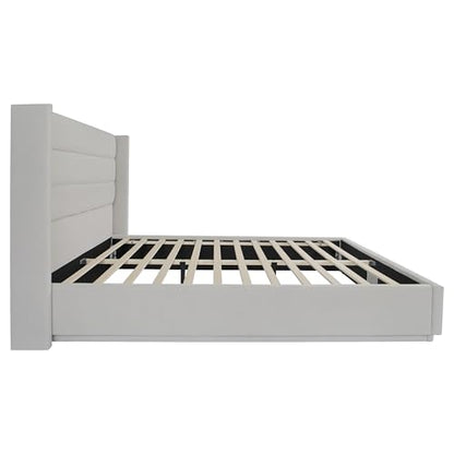Christopher Knight Queen Upholstered Platform Bed