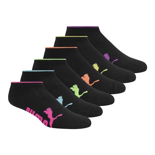6 Pack PUMA Women’s Half Terry Runner Socks