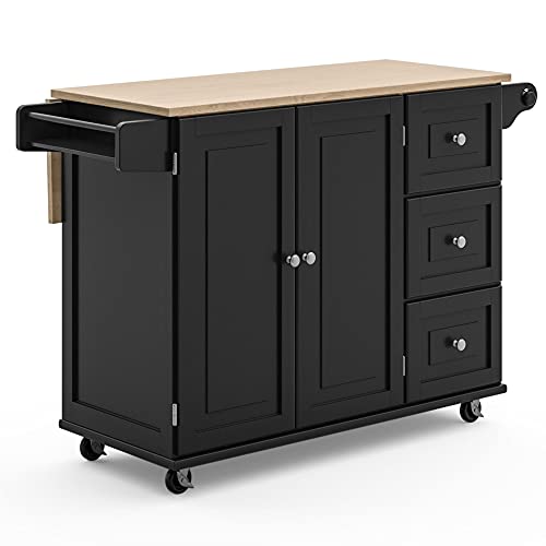 Homestyles Dolly Madison Mobile Kitchen Island Cart