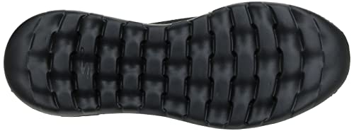 Skechers Men's Go Walk Max-Athletic Air Mesh Slip on Walkking Shoe Sneaker,Black/Black/Black,10.5 M US
