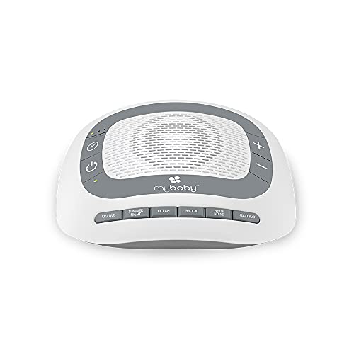 MyBaby SoundSpa White Noise Machine for Babies, 6 Lullabies