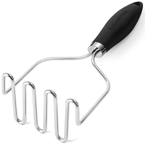 Potato Masher Stainless Steel Kitchen Tool Non-Slip Handle