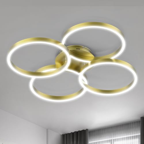 30W LED Ceiling Light, 27 Inch Dimmable Flush Mount