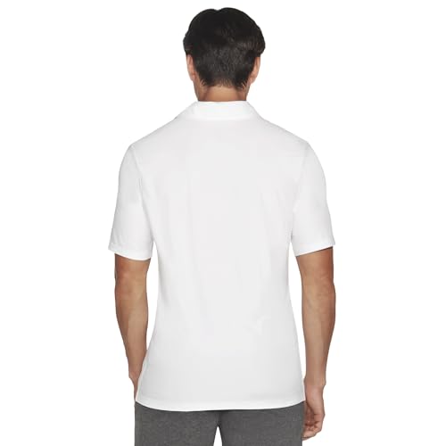 Skechers Men's Godri All Day Polo Shirt, White