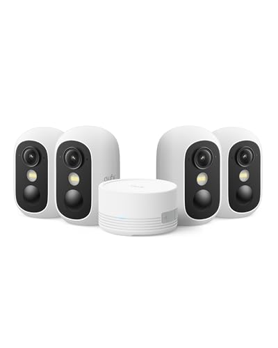 4 Camera Wireless Outdoor Security System with Local Storage