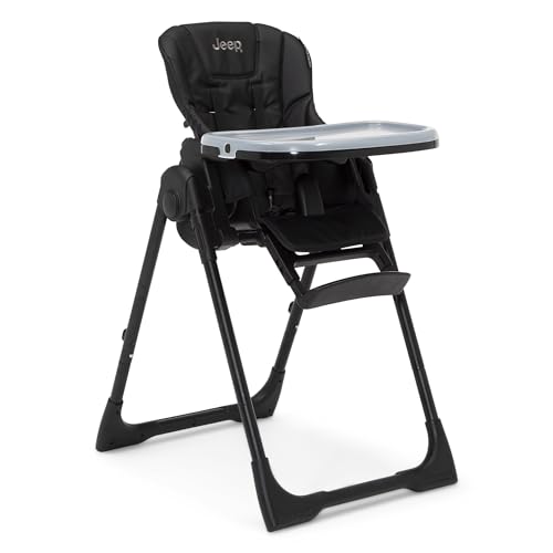 Jeep High Chair with Adjustable Height & Recline