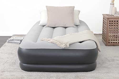 Inflatable Air Mattress with Built-in Pump and Pillow