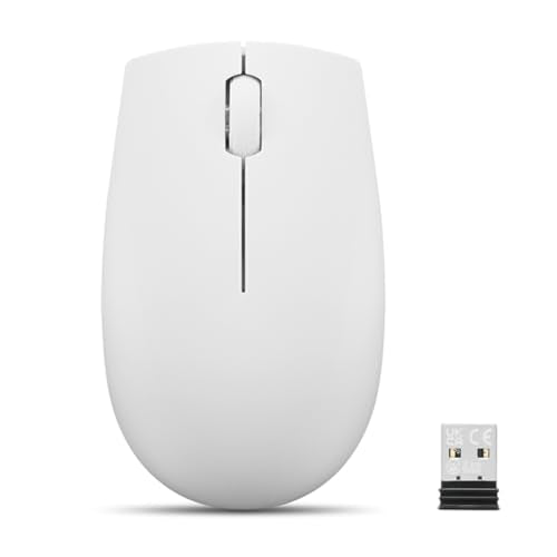 Lenovo 2.4GHz Wireless Ambidextrous Computer Mouse