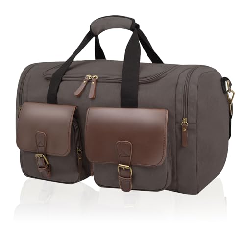 Weekender Carry-On Duffle Bag with Shoe Compartment