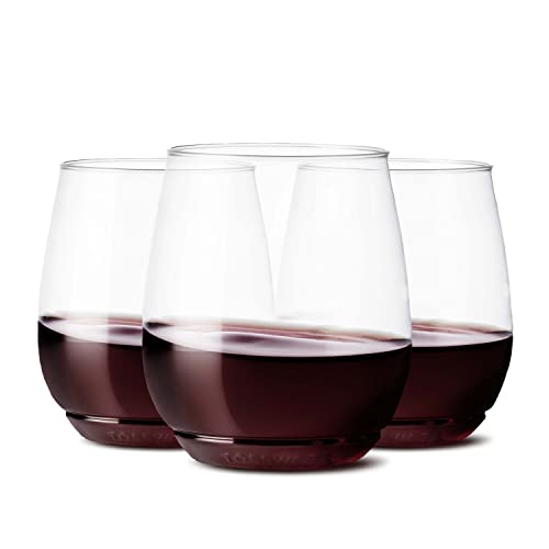 252 Pack TOSSWARE 14oz Plastic Wine Glasses