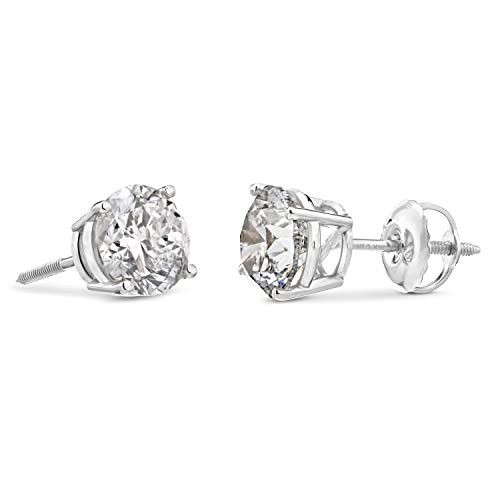 UPDATE: DEAD! Amazon Essentials Certified 14k White Gold Diamond with Screw Back and Post Stud Earrings (0.33 cttw, J-K Color, I1-I2 Clarity) (previously Amazon Collection)