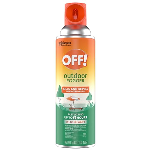 OFF! Mosquito Repellent Fogger for Backyards, 16 oz