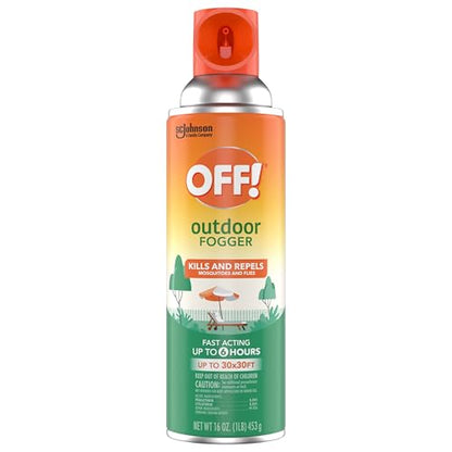 OFF! Mosquito Repellent Fogger for Backyards, 16 oz