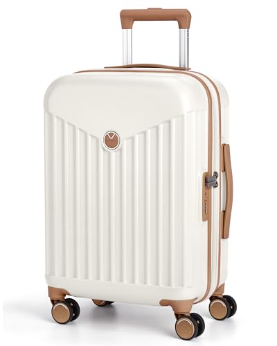 BAGSMART 20-Inch Hardside Expandable Carry-On Luggage