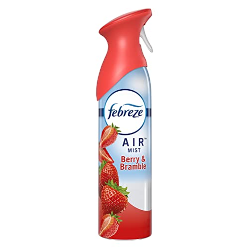 Febreze Air Mist Air Freshener Spray, Odor-Fighting Room Spray, Air Fresheners for Home and Bathroom and Kitchen, Aerosol Can, Berry & Bramble Scent, 8.8oz, 1 Count