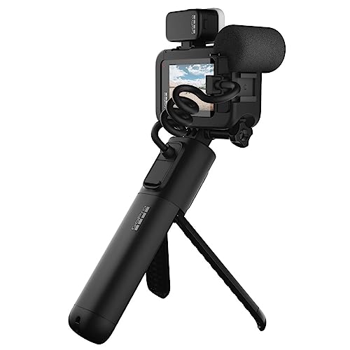 GoPro HERO11 Black Creator Edition - Includes HERO11 , Volta (Battery Grip, Tripod, Remote), Media Mod, Light Mod, Enduro Battery, and Carrying Case