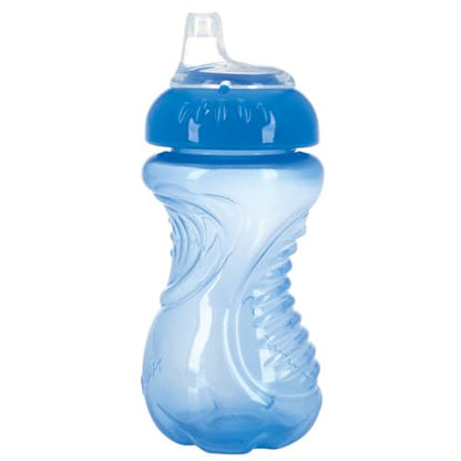 Nuby No-Spill Easy Grip Cup, 10 Ounce, Colors May Vary, 1 Pack