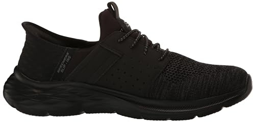 Skechers Men's Bungee Lace Slip-Ins, Black 8.5