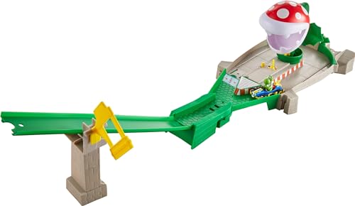 Hot Wheels Mario Kart Piranha Plant Track Set