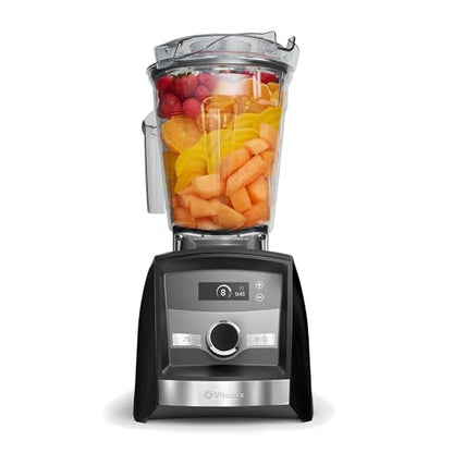 Vitamix A3300 Ascent Series Smart Blender, Professional-Grade, 64 oz. Low-Profile Container, Black