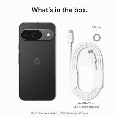 Google Pixel 9 - Unlocked Android Smartphone with Gemini, 24-Hour Battery, Advanced Camera, and 6.3" Actua Display - Porcelain - 256 GB