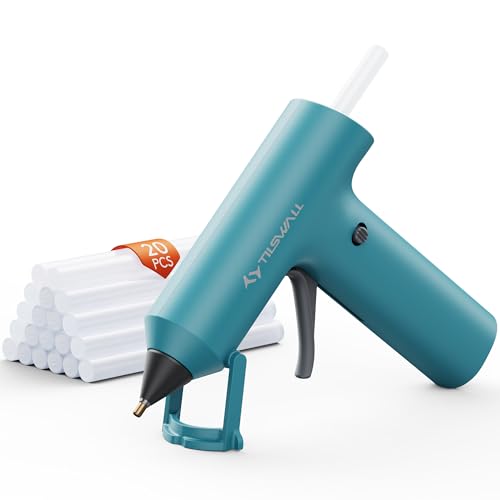 Cordless Rechargeable Hot Glue Gun with 20 Glue Sticks