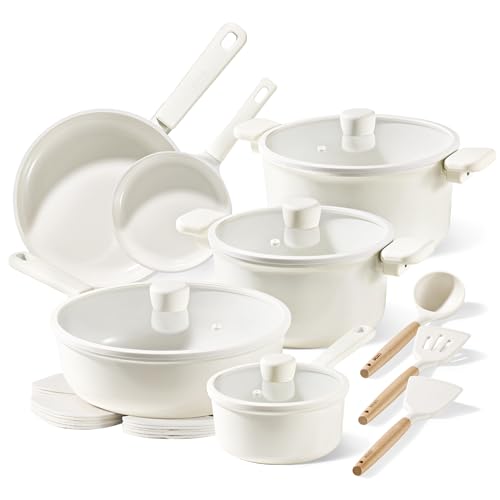 18-Piece Nonstick Ceramic Cookware Set