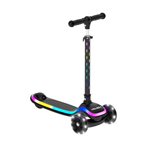 Hover-1 Chroma Folding Kick Scooter with Light-Up Wheels