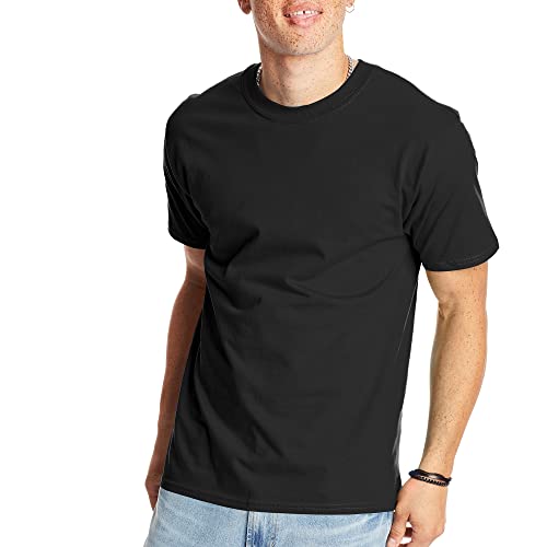 1 Pack Hanes Beefy Heavyweight Cotton Crewneck T-Shirt