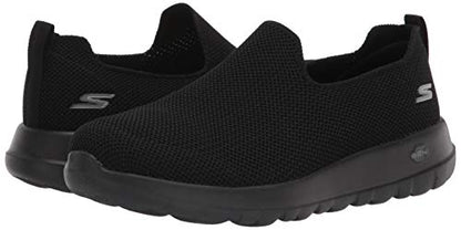 Skechers Men's Go Walk Max-Athletic Air Mesh Slip on Walkking Shoe Sneaker,Black/Black/Black,8.5 M US