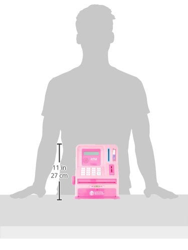 Learning Resources Pink ATM Bank Playset - 32 Pieces
