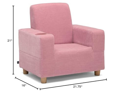 GAP GapKids Upholstered Chair, Blush