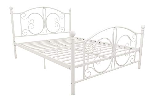 DHP Metal Platform Bed with Headboard and Footboard