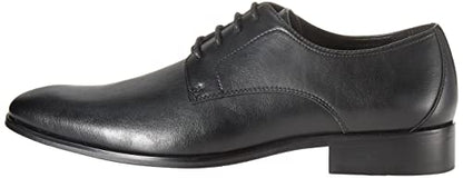 Amazon Essentials Men's Derby Shoe, Black, 10