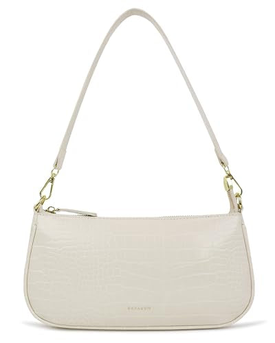 Retro Classic Clutch Shoulder Tote Handbag with Zipper