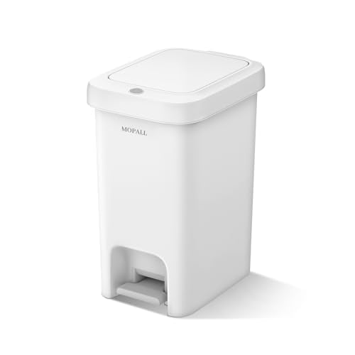 2.7 Gallon Small Bathroom Trash Can with Lid