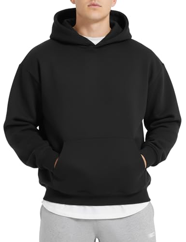 Men’s Loose Fit Pullover Hoodie Sweatshirt