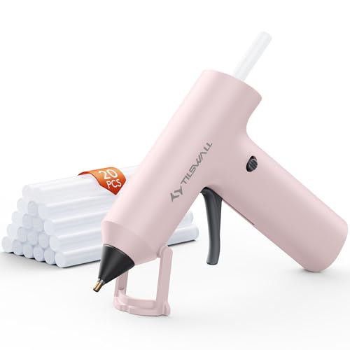 Cordless Rechargeable Hot Glue Gun with 20 Glue Sticks