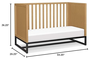 DaVinci Ryder 3-in-1 Convertible Crib in Honey, Greenguard Gold Certified