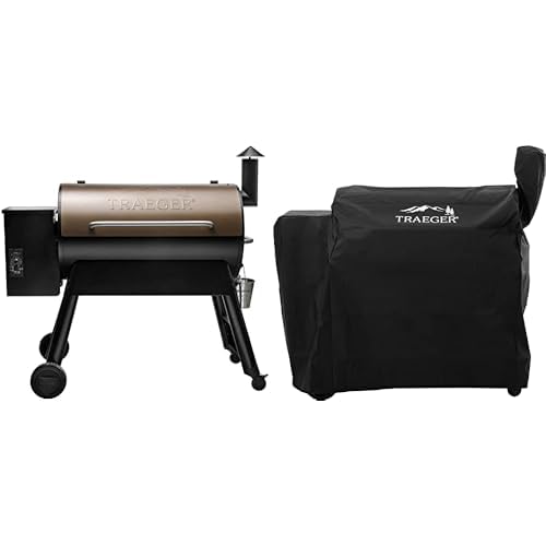 Traeger Pro 34 Wood Pellet Grill and Smoker Bundle