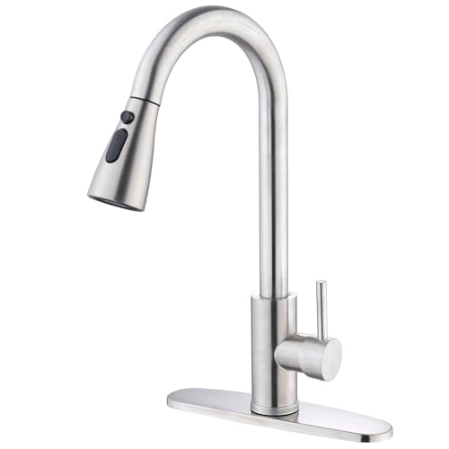 Pull Down High Arc Kitchen Sink Faucet